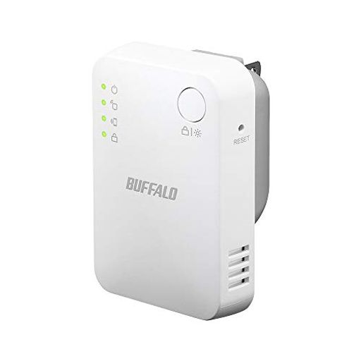 バッファロー WIFI 無線LAN 中継機 WI-FI4 11N/G/B 300MBPS コンセント直挿しモデル 簡易パッケージ 日本メーカー【IPHONE 15 / 14 / 13 / IPHONE SE(第三世代) メーカー動作確認済み】