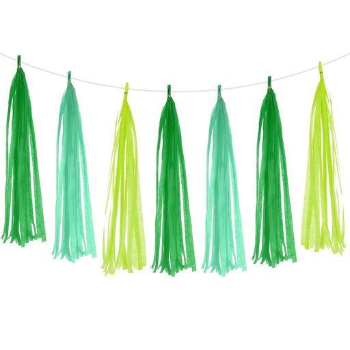 PATIKILタッセルカーテン15個明るい光沢フリンジカーテンティッシュペーパータッセルロープ付きパーテ..