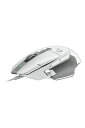 LOGICOOL G ゲーミングマウス G502 X 有線 ゲーミング マウス G502X-WH LIGHTFORCE ハイブリッドスイッチ HERO 25K センサー 13個プログラムボタン 軽量 89G G502X ブラック PC WINDOWS(2)
