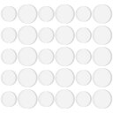 FRCOLOR戸当たりクッションソフトクッション滑り止めシールクッションゴムゴム足丸型滑り止めシールガラス滑り止めジェルパッド透明ゴム足貼り防振・衝撃・キズ防止テーブル・スペー…