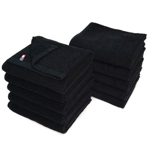 美容系今治タオル業務用フェイスタオル10枚組村上タオルエムカラー34x86cmエステサロン用全100色軽量薄..