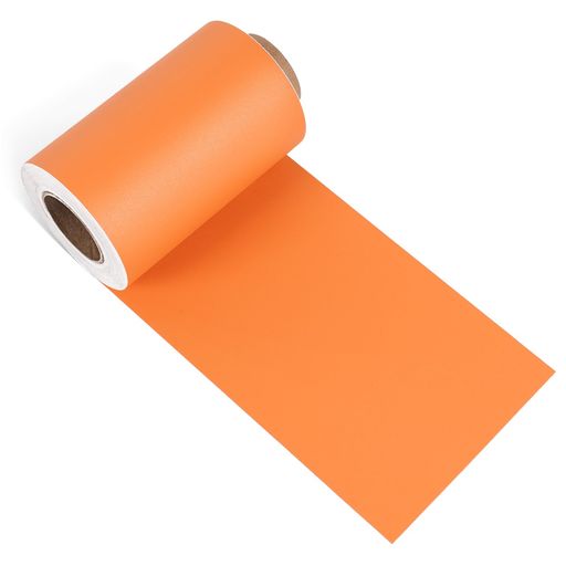 VEELIKEマスキングテープ壁紙オレンジ無地幅広10cm長さ10m巾木窓枠用リメイクシートカッティングシート..