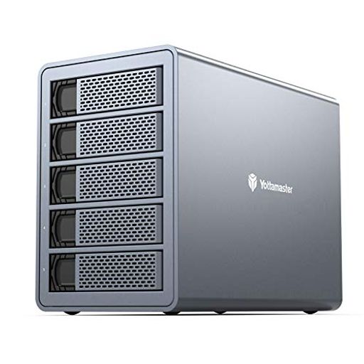 YOTTAMASTER HDDP[X 3.5C` USB3.0ڑ 5BAY n[hfBXNP[X SATA3.0Ή 18TB~5䓋ډ\ ƌ e Otn[hhCuGN[W A~ O[[FS5U3]