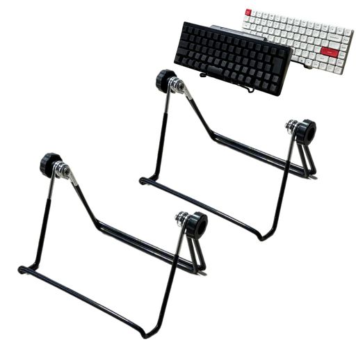 藤倉工房キーボード収納スタンド2個セットおしゃれにキーボードを飾る卓上ディスプレイHHKBなど高級メ..