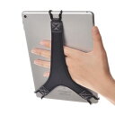 TFY タブレット用安全ハンドストラップ 対応 - IPAD AIR/IPAD PRO 9.7” / IPAD 9TH / GALAXY TAB 10.1” / TAB 4 10.1” / TAB PRO 10.1” / TAB S 10.5 ブラック(2)
