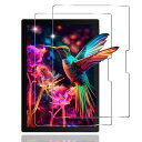 【2枚セット】 用 SURFACE PRO 7 + / SURFACE PRO 7/6/5/4 12.3インチ ガラスフィルム 2枚 SURFACE PRO 7 + / SURFACE PRO 7/6/5/4 フィルム 【 日本旭硝子素材 9H強度 】(2)