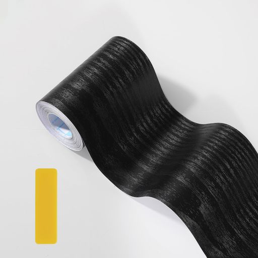 リメイクシート木目マスキングテープ黒木目調シートフローリング補修テープ壁紙シールおしゃれ壁床ドア巾木キッチン家具テーブル扉建具DIY部屋窓枠用リメイクシート幅広...