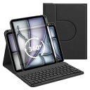 2025iPadAir第7世代(M3)&2024Air第6世代(M2)11インチ適用キーボードケースiPadAir4th/5th/iPadPro111st/2nd/3rd/4th通用一台三用横置き縦置き分離式ケース(2)