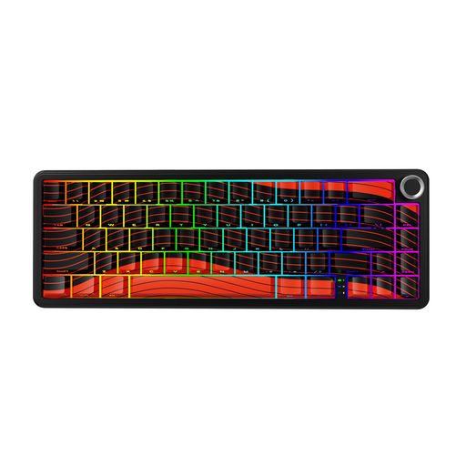 ATTACKSHARKX65PROHEラピッドトリガーゲーミングキーボードワイヤレス8kポーリングレートRT0.01mm対応8000Hz対応2.4G/Bluetooth/有線磁気スイッチデッドゾーン調整機能RGBバックライト ATTACKSHARKX65PROHEラピッドトリガーゲーミングキーボードワイヤレス8kポーリングレートRT0.01mm対応8000Hz対応2.4G/Bluetooth/有線磁気スイッチデッドゾーン調整機能RGBバックライト
