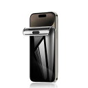 【1枚セット】IPHONE15PROMAX用覗き見防止フィルム指紋認証対応【柔らかいTPU素材自動修復】アイフォン15プロマックス対応3D曲面保護ガラスフィルム【インストールツール付き】貼り付け簡…