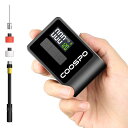 COOSPOAP-B1自転車空気入れ電動最大120PSIロードバイク電動ポンプ米式英式仏式全バルブ対応気圧表示軽量小型