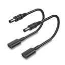 CYD TYPE-C DC 外径5.5MM*内径2.1MM 電源PD充電ケーブル 15W 5V 3A(2.5A/ 2A/ 1.75A/ 1.5A/ 1Aなどにも...