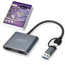 USB 3.0 / USB-C HDMIアダプター | デュアルモニター対応 | THUNDERBOLT 3/4対応 | 1080P@60HZ / 4K@30HZ | MACおよびWINDOWS対応のユニバーサルビデオグラフィックアダプター(2)