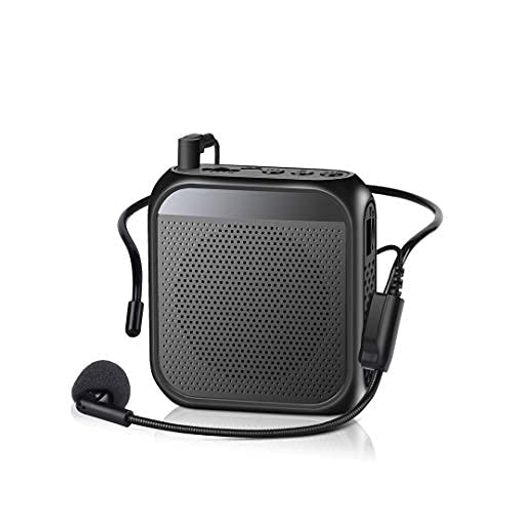 拡声器メガホンポータブル拡声器ハンズフリーRosemariesメガホンハンドマイク小型イベント講演店頭販売街頭演説誘導案内などに適用音楽再生可能microSDカード対応マイク付き日本語説明書…