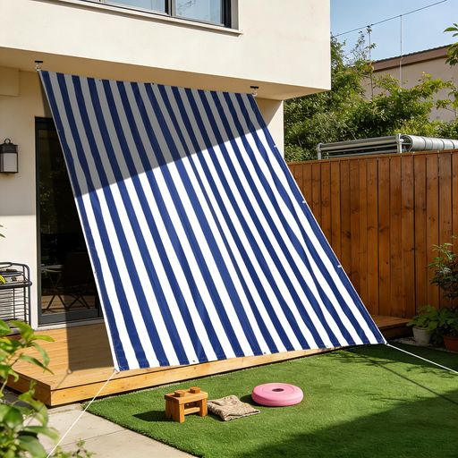 SEASONS 日除けシェード【撥水 2x3m】 UPF50+ オーニング 雨よけ 遮光 断熱 屋外 屋根 ベランダ 庭 デッキ カーポート 庭用タープ キャンプ用 暑さ対策 省エネ 節電 紫外線カット 目隠し 大型 簡…
