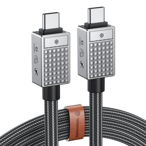 YOTTAMASTER USB TYPE-C ֥(0.5M) 240W PD®б 20GBPS®ǡž 8K@60HZ...