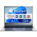 ノートパソコン OFFICE搭載 WINDOWS11 ノートPC 15.6インチ、VETESA ノートパソコン 8GB 512GB パソコンMS OFFICE2019搭載 薄型ノートPC、IPS180°視野角大画面ディスプレイ、インテルCELERON(2)