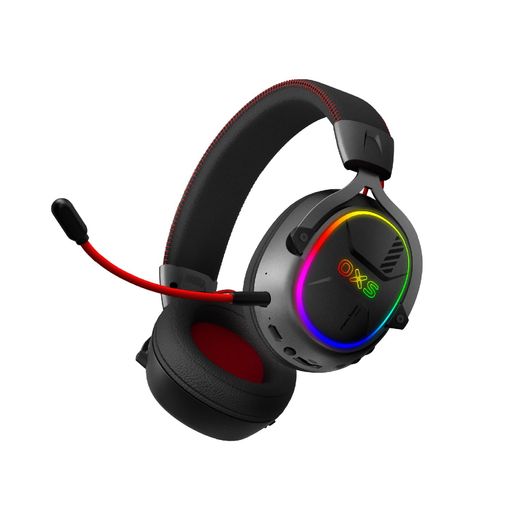 OXSStormG2ワイヤレスゲーミングヘッドセット、7.1バーチャルサラウンドサウンド、3EQモード、2.4G低遅延、50mmドライバー、40Hプレイタイム、RGBライト、Bluetooth OXSStormG2ワイヤレスゲーミングヘッドセット、7.1バーチャルサラウンドサウンド、3EQモード、2.4G低遅延、50mmドライバー、40Hプレイタイム、RGBライト、Bluetooth