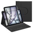 2024 IPAD AIR第6世代(M2)11インチ適用 キーボード ケース 2024 IPAD AIR 11INCH(M2)/IPAD AIR第4/5世代/IPAD PRO 11 第1/2/3/4世代通用 一台三用ケース 横置き 縦置き 分離式ケース(2)