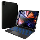 SOPPYマジックキーボードiPad第10世代10.9インチキーボード付きケース【日本技適認証取得】電量表示トラックパッド付きスマートキーボードiPad10世代(A2696A2757A2777)専用日本語配列磁気設計角…