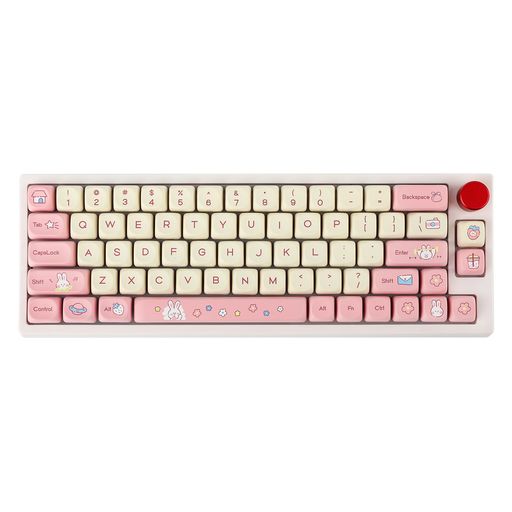 EPOMAKER CREAM BUNNY PBTキーキャップセット MOAプロファイル 141キー昇華キーキャップ用 メカニカルゲーミングキーボード ANSI/ISO配列 CHERRY MXスイッチ対応 EPOMAKER CREAM BUNNY PBTキーキャップセット MOAプロファイル 141キー昇華キーキャップ用 メカニカルゲーミングキーボード ANSI/ISO配列 CHERRY MXスイッチ対応