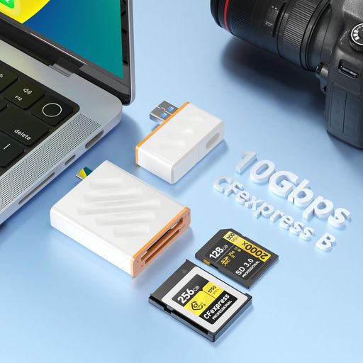 10GBPS CF EXPRESS TYPEB/SDカードリーダー、ポータブル4-IN-1 USB 3.2 GEN 2 CFEXPRESS TYPE B 10GBPS CF EXPRESS TYPEB/SDカードリーダー、ポータブル4-IN-1 USB 3.2 GEN 2 CFEXPRESS TYPE B
