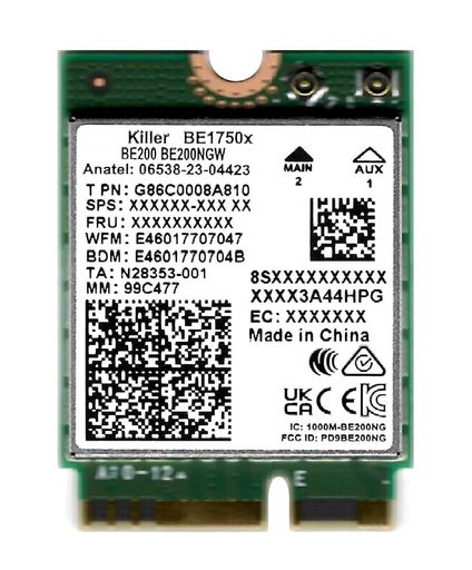HighZer0ElectronicsBE1750xKillerSeriesUpgradedBE200WiFi7Card|GamingWiF...