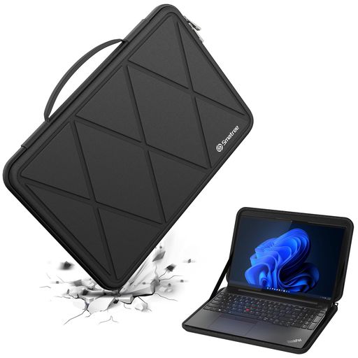 【モデル番号 :X8283】ケースの内寸36.2x25.1x2.4 cm (14.3x9.9x0.9インチ)。 【互換性】116インチ Lenovo ThinkPad E16 Gen 1 (Intel/AMD) ノートパソコン、216インチ Lenovo IdeaPad Slim 5i (インテル) ノートパソコン/IdeaPad Slim 5 (AMD) ノートパソコン、316インチ Lenovo IdeaPad Pro 5i (16インチインテル) ノートパソコン、416インチ Acer Chromebook 516 GE - CBG516-1H-53TY ラップトップ用向けに設計されたハードケース。角を保護するように設計されています。 【耐衝撃&amp;防水】 EVAハードスリーブと内部にアップグレードされた耐衝撃パッド層を備え、バックパックやスーツケースに入れられたときの不注意な衝突や偶発的な傷からノートパソコンを保護します。 Smatree 収納ケースは丈夫な260Gナイロン製で、通常のナイロンよりも撥水性と耐摩耗性に優れています。