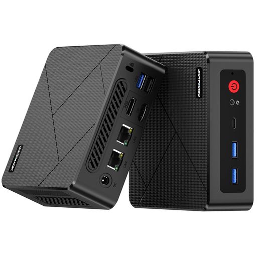 ORIGIMAGICミニPC,Ryzen 5 3500U,最大16GBまで拡張可能,デュアルネットワークカード,コンパクト,8+256GB
