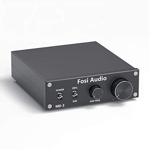 FOSI AUDIO M03 サブウーファーアンプ 200W TPA3255D2 ミニステレオパワーオーディオアンプ HI-FI小型 デジタルプリメイン クラスD レシーバーベースパッシブスピーカー増幅器 家庭用