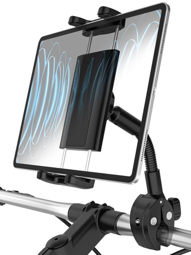 【2025強化版アーム】woleyi自転車タブレットホルダーバイクアームipadスタンドロードバイク用スマホ&..