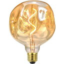 TIANFANエジソン電球LED電球STONELIGHT電球スパイラルフィラメントG125 4W 2000KELVIN 特殊装飾電球(3)