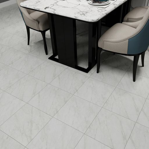 フロアタイル大理石【20枚入1.2畳】クッションフロアマットフローリングタイル貼るだけ置くだけフロリ..