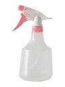 ミツギロン 霧吹き スプレー 500ML クリア ピンク 日本製 噴霧 ミスト 直射 切り替え可能 フローラスプレー SP-05