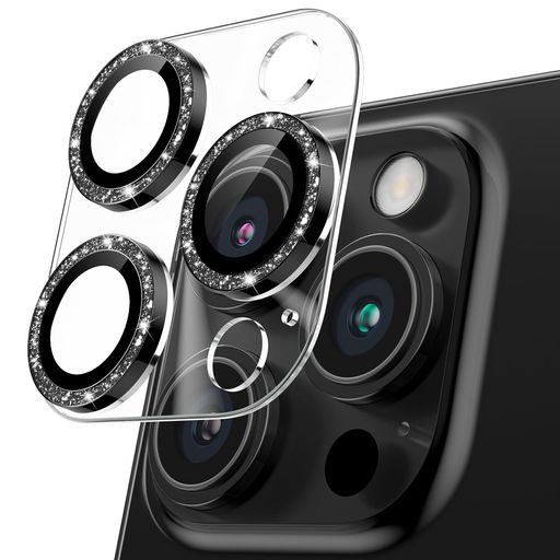 PODICK カメラフィルム IPHONE 16 PRO/16 PRO MAX用 カメラカバー キラキラ 9H強化ガラス アルミ合金 アイフォン16プロ/16PRO MAX用 カメラ保護 ピカピカ キズ防止 耐衝撃 高透過率 黒縁取り 露出オーバー防止 PODICK カメラフィルム IPHONE 16 PRO/16 PRO MAX用 カメラカバー キラキラ 9H強化ガラス アルミ合金 アイフォン16プロ/16PRO MAX用 カメラ保護 ピカピカ キズ防止 耐衝撃 高透過率 黒縁取り 露出オーバー防止