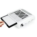 GOWTHHRTネイルダスト集塵機卓上集塵機ネイルダスト集塵器ネイルダストコレクターネイルダスト集塵機80WAC100-240Vネイル掃除機ネイル機器ネイルケア用清掃簡単お手入れ簡単低騒音強い吸収…