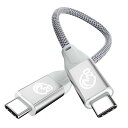 USEBEANUSBCケーブル0.2M【USB3.2GEN2X220GBPSデータ転送PD対応100W超急速充電】USBTYPE-Cケーブル4K/60HZ映像出力高耐久Cタイプ充電ケーブルIPHONE15PROMAX(2)