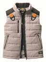 BURTLE バートル 防寒ベスト(ユニセックス) 秋冬用 アッシュグレー 5044 60 XXL