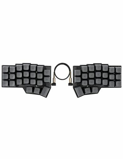 樂天商城 - Corne分離型キーボード46キー有線接続RGBバックライトVIAL対応キー再割当可能MX互換ホットスワップ