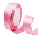 リボン 包装 サテンリボン ラッピングリボン 幅約25MM 縦長約22M 手芸 手作り ギフトラッピング用リボン ちょう結び 手芸 ラッピング 花材 手作り ハ...