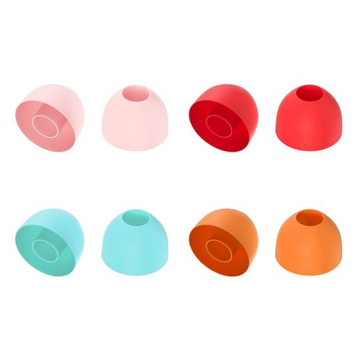【KBEAR-虹】Yinyooイヤーピースイヤーチップイヤホンキャップ柔らかい多色シリコン滑り止め重低音強化..