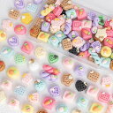 デコパーツ 樹脂 セット 【サンドビスケット・自由にDIY可能・様々なモチーフ】 アクセサリーパーツ デコパーツ かわいい キャラクター デコ 素材 ビーズ ホ...