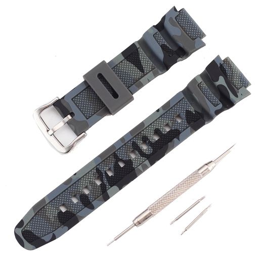 【対応型番】AQ-190W/S800W/S810W・SGW-300A/300H/400H/500H・AE-1000W/1300/1200・AEQ-110W・ALT-8100・W-S200H/S210H/216H/300H/735H/800H/215/734/752・WV-58J・MRW-200H・F-108WH・GT-003・DW-3200・DB-36-1A・GW-200BC-1JF・Cybeat_WRC15-16. G-Shock交換用バンドです。適合ラグ幅:16mm。【パッケージ内容】時計バンド*1、バネ棒*2、バネ棒外し*1です。装着簡単、バネ棒外しを装備してあり、簡単にストラップを取り外して取り付けることができます。 バンド素材(gショックバンド):ウレタン樹脂です。柔らかい、耐久性が高く、防水防汗性があるシリコンバンドです。時間の経過や摩擦によっても、傷やすり傷が生じにくく、肌に優しく、日常的な使用に耐えることができます。金属バンドに比べて軽量で快適であり、様々なスポーツおよび活動に適しています。 非アレルギー性シルバー/ブラックメッキステンレススチールバックルです。