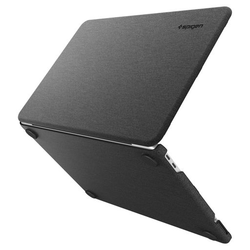 Spigen MacBook Neo 13インチ (2026) ケース ハードシェル プレミアム ファブリック スリーブ 保護カバー アーバン・フィット ACS11541 (ブラック)