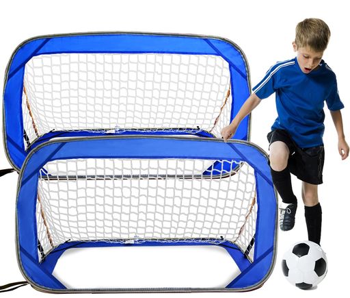 サッカーゴール子供用サッカーゴールミニサッカーゴール2個セット幼児用小学生用練習用親子玩具120x66x66CM青色中型室内屋外兼用ワンタッチ折り畳み式折りたたみ式設置簡単収納バッグ付き サッカーゴール子供用サッカーゴールミニサッカーゴール2個セット幼児用小学生用練習用親子玩具120x66x66CM青色中型室内屋外兼用ワンタッチ折り畳み式折りたたみ式設置簡単収納バッグ付き