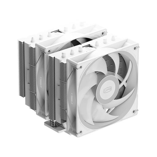 PCCOOLER CPS RT620Pro デュアルタワー空冷CPUクーラー|6本の6mmヒートパイプ/265W TDP対応/PWMファン(500-2200rpm/静圧3.28mmH2O/風量73.32CFM) |Intel