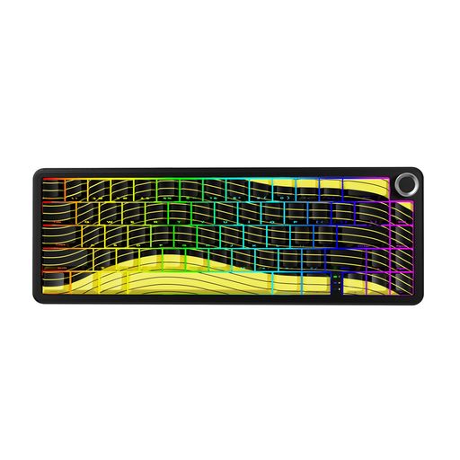ATTACKSHARKX65PROHEラピッドトリガーゲーミングキーボードワイヤレス8kポーリングレートRT0.01mm対応8000Hz対応2.4G/Bluetooth/有線磁気スイッチデッドゾーン調整機能RGBバックライト ATTACKSHARKX65PROHEラピッドトリガーゲーミングキーボードワイヤレス8kポーリングレートRT0.01mm対応8000Hz対応2.4G/Bluetooth/有線磁気スイッチデッドゾーン調整機能RGBバックライト