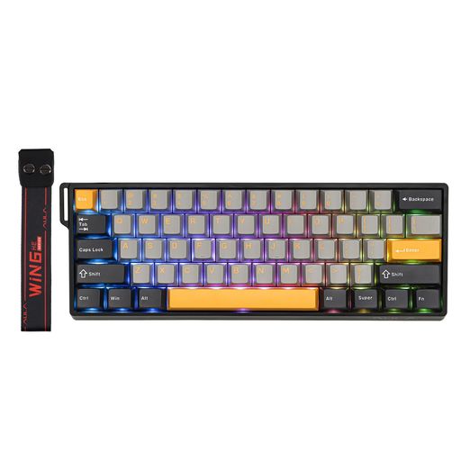 EPOMAKERAULAWIN60HEMAX60%有線磁気キーボード調整可能な作動点8000HZポーリングレートホール効果スイッチホットスワップ対応FPSゲーム用(GREY&YELLOW) EPOMAKERAULAWIN60HEMAX60%有線磁気キーボード調整可能な作動点8000HZポーリングレートホール効果スイッチホットスワップ対応FPSゲーム用(GREY&YELLOW)