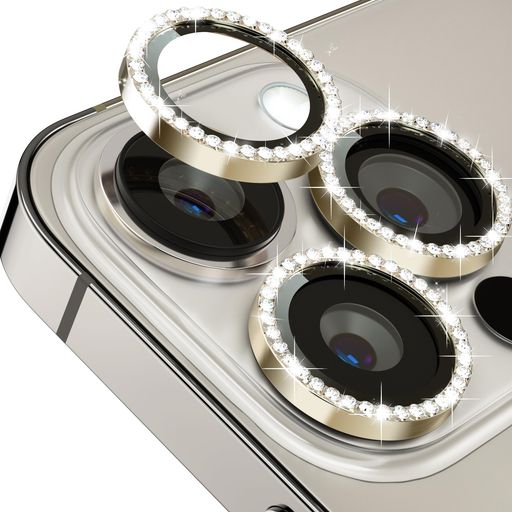 IPHONE16プロ/IPHONE16プロマックス用カメラレンズカバーカメラフィルムアルミ合金製IPHONE16PROカメラレンズ保護フィルムガラスキラキラ耐衝撃防塵高透過率露出オーバー防止キズ防止黒縁取…