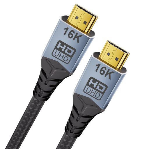 CABLAPTOP 8K/10K/16K HDMI2.2 ケーブル 1.5m|96Gbps 超高速規格|16K@60Hz/8K@240Hz/4K@480Hz 対応|HDCP 2.3・HDR10+・eARC 搭載|PS5 / ロクー TV/ゲーミング